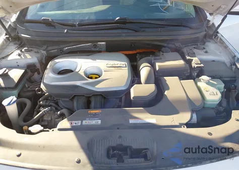 2016 Hyundai Sonata Hybrid Se from USA, damaged, VIN KMHE24L16GA012357